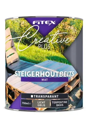 Fitex Creative Plus Steigerhoutbeits Donkergrijs Must-Have